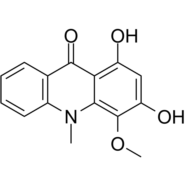 1,3-Dihydroxy-4-methoxy-10-methylacridin-9(10H)-one 1189362-86-4